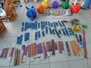 Farbe beim Spinnen Beispiel 3