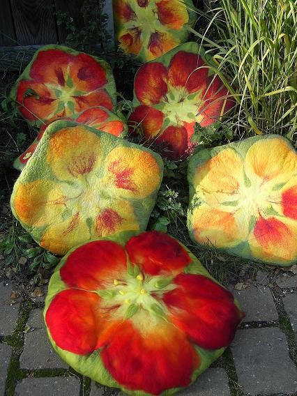 weiche Blütenkissen Beispiel 1