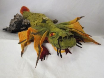 Drachen und andere tierische Handpuppen Beispiel 4