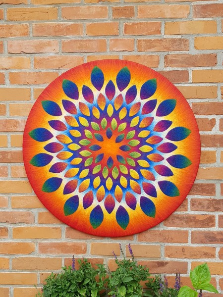 Bl&uuml;tenmandala Beispiel 5