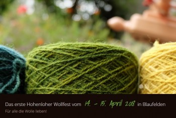 Hohenloher Wollfest in 74572 Blaufelden - mit Filzrausch  Beispiel 1