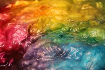 Hexenk&uuml;che -  F&auml;rben mit S&auml;urefarben Beispiel 1