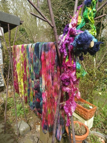 Hexenk&uuml;che -  F&auml;rben mit S&auml;urefarben Beispiel 6