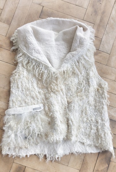 Wilde Westen - Filzen mit Rohwolle Beispiel 3