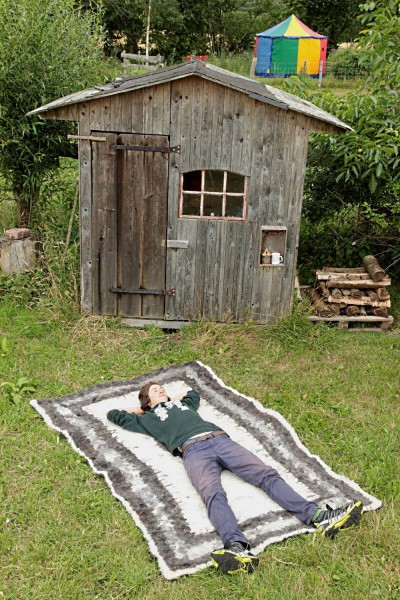 FINDET NICHT STATT !!! Kreativfreizeit auf Hof Balm - Teppich aus Rohwolle und andere sch&ouml;ne Sachen - ungek&auml;mmt/ ungewaschen Beispiel 4