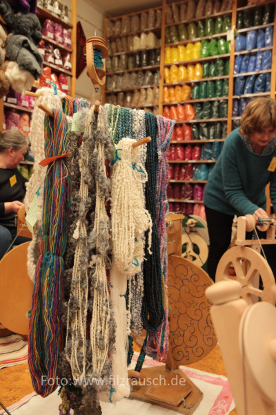 Einf&uuml;hrung - Handspindel und Spinnrad Beispiel 4