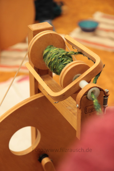 Einf&uuml;hrung - Handspindel und Spinnrad Beispiel 5