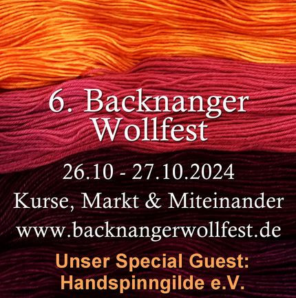 6. Backnanger Wollfest in 71522 Backnang - mit Filzrausch Beispiel 3