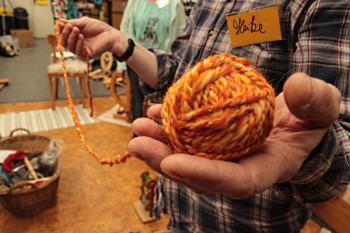 Einf&uuml;hrung - Handspindel und Spinnrad Beispiel 6