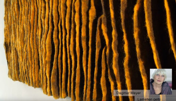 Filztechniken in Gedenken an Charlotte Sehmisch Beispiel 1