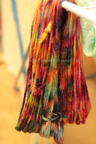 Hexenküche - Färben mit Säurefarben - Grundlagen und Faszination Beispiel 2