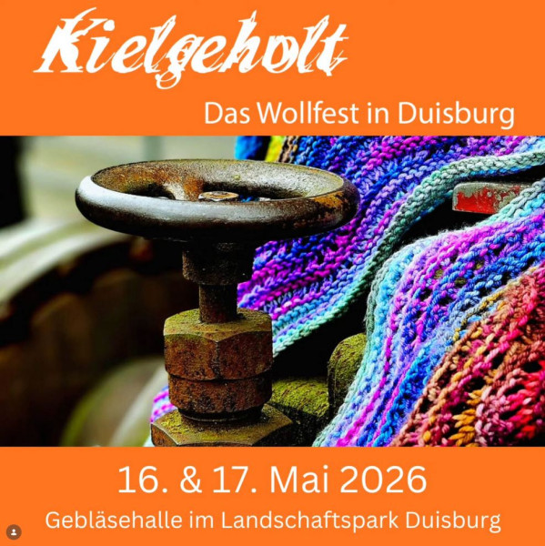 6. Wollfest &bdquo;Kielgeholt&ldquo; in 47137 Duisburg - mit Filzrausch Beispiel 1