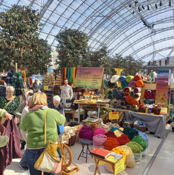 17. Leipziger Wolle-Fest & Stoffmesse in 04356 Leipzig - mit Filzrausch Beispiel 1