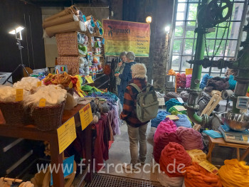 7. Wollfest &bdquo;Kielgeholt&ldquo; in 47137 Duisburg - mit Filzrausch Beispiel 2