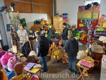 35. Wollmarkt in 85591 Vaterstetten - mit Filzrausch Beispiel 1