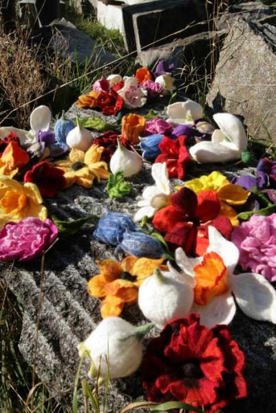 Farbenfrohe Bl&uuml;ten nach der Natur Beispiel 1